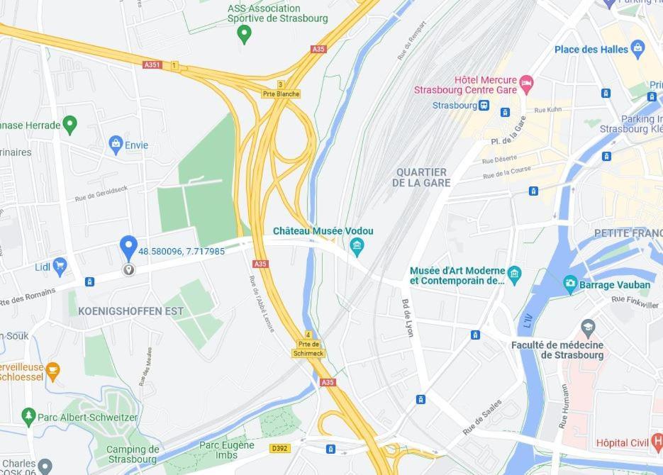 Residence Romains 0G Strasbourg Bagian luar foto